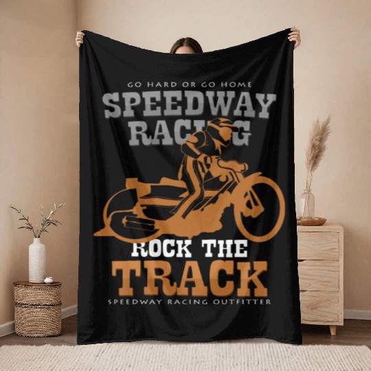 Speedway Throw Blankets