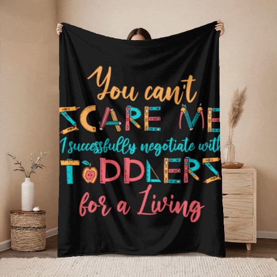 Daycare Teacher Throw Blankets