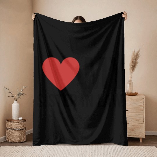 I Love My Sister In Law Throw Blankets