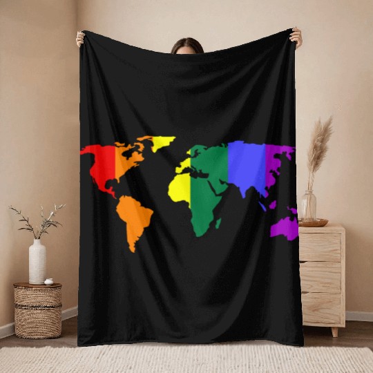 Pride LGBT Gay Pride Throw Blankets