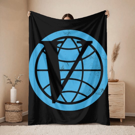 Venture Industries logo The Venture Bros Throw Blankets