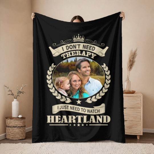 heartland, Heartland US, Heartland Canada Throw Blankets