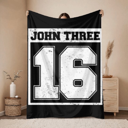 Religious Christian Jesus Christ Bible Verse Throw Blankets