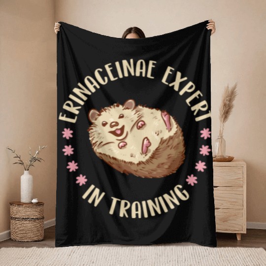 Hedgehog Throw Blankets