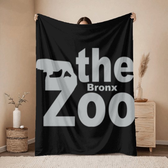 The Bronx Zoo Throw Blankets