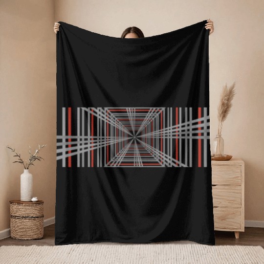 Tesla Plaid Mode Throw Blankets