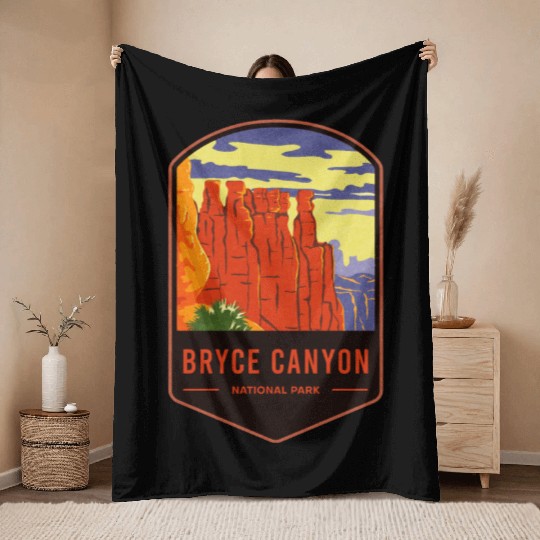 Bryce Canyon National Park Throw Blankets