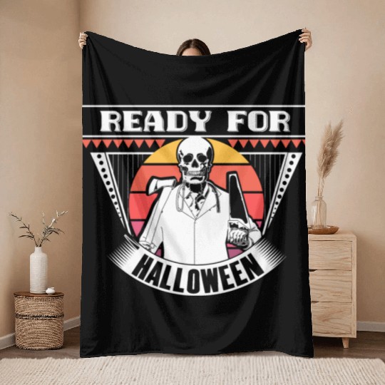 Scary Doctor Scary Hollywood Gift Throw Blankets
