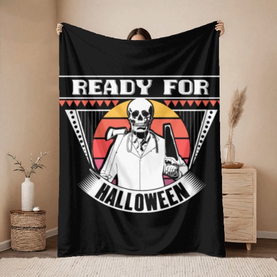Scary Doctor Scary Hollywood Gift Throw Blankets