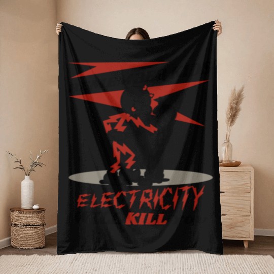 Reddy's Kilowatts Electricity Will Kill You Throw Blankets