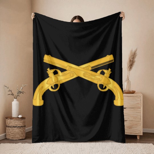 Army Military Police Corps Branch wo Txt Throw Blankets