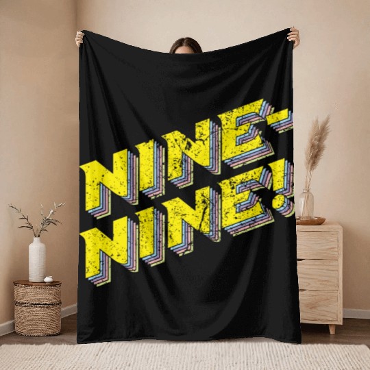 Brooklyn Nine Nine Throw Blankets