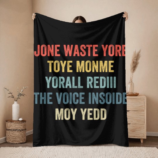B182 I miss You Throw Blankets
