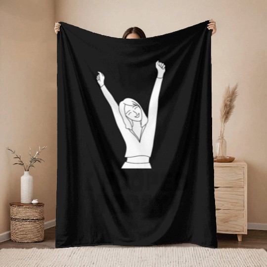 I Pooped Today Throw Blankets