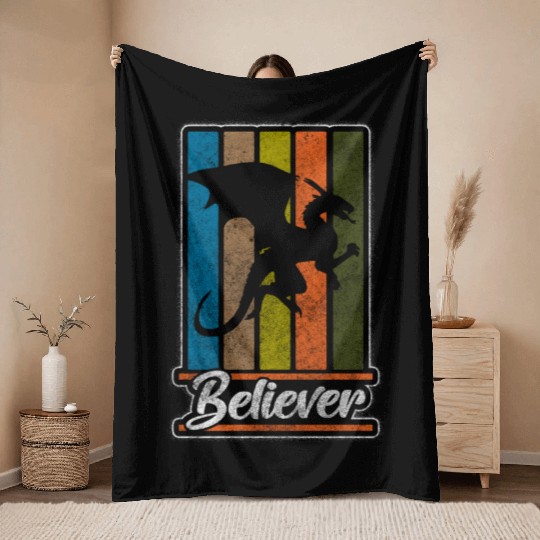 Dragon China Chinese Dragon Throw Blankets