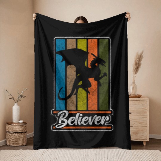 Dragon China Chinese Dragon Throw Blankets