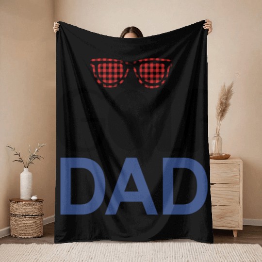 Golf Dad Father's Day Gift Throw Blankets