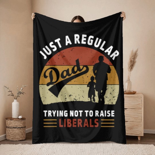 Republican Just A Regular Dad Trying Not To Raise Throw Blankets