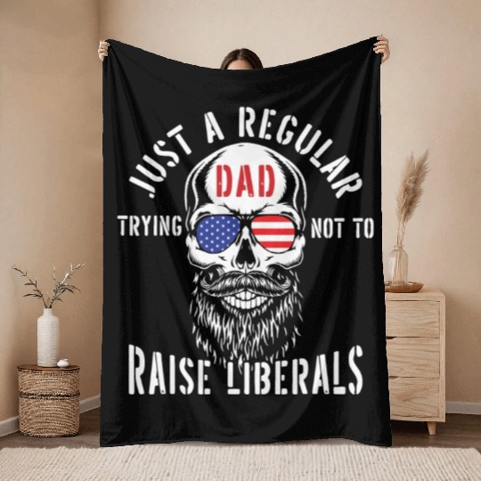 Republican Just A Regular Dad Trying Not To Raise Throw Blankets