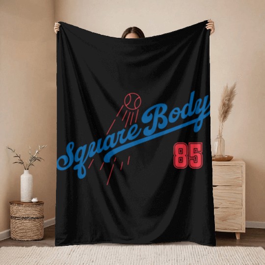 1985 Square Body Throw Blankets