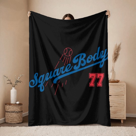 1977 Square Body Throw Blankets