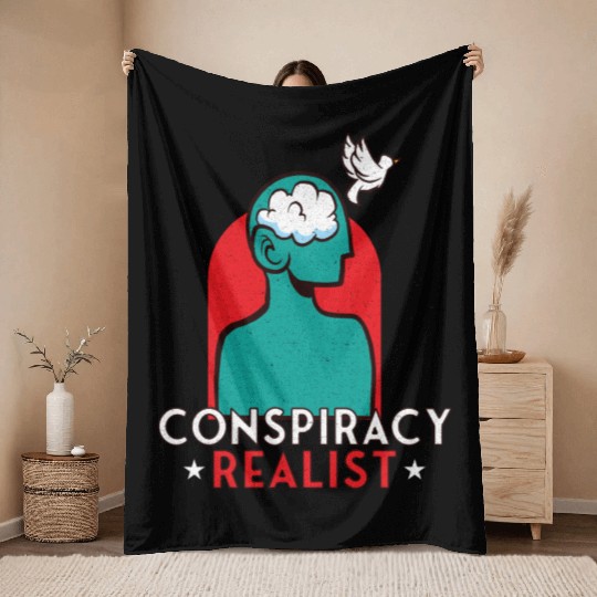 Conspiracy Theories Conspiracy Theorist Freemason Throw Blankets