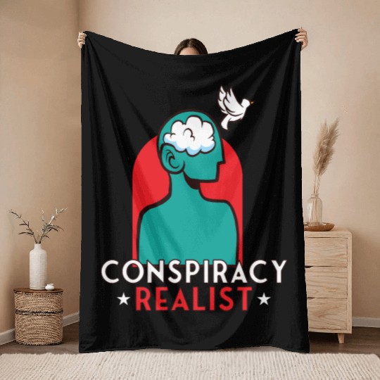Conspiracy Theories Conspiracy Theorist Freemason Throw Blankets