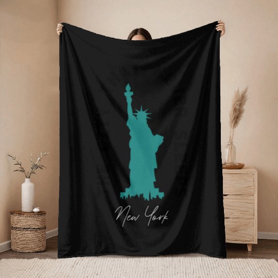 New York - City That never Sleeps Throw Blankets