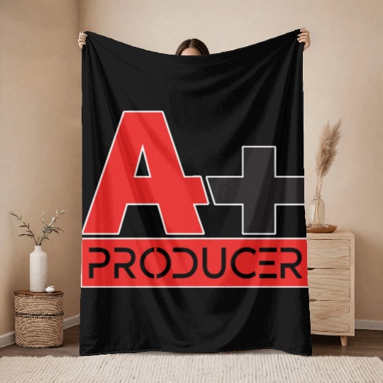 A Plus Producer - Music Production Throw Blankets