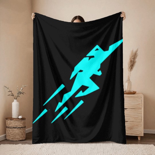 Rocket Man Throw Blankets