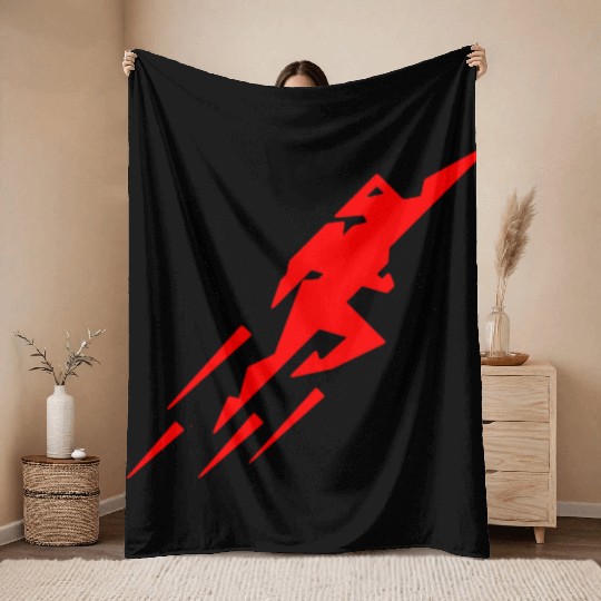 Rocket Man Throw Blankets