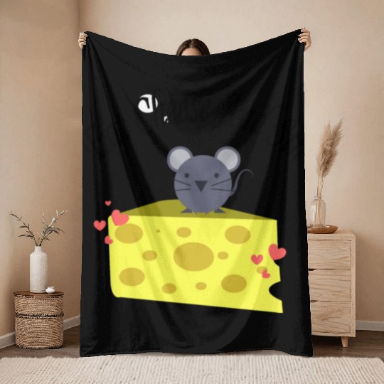 Eat cheese and sin, Best Street art! Classic Throw Blankets