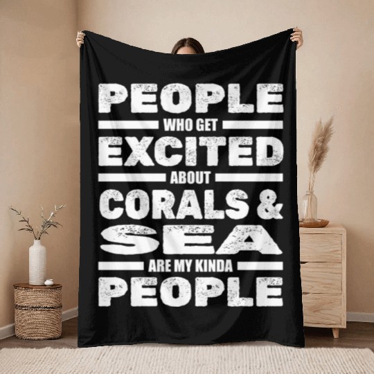 Scuba Diving Diver Throw Blankets