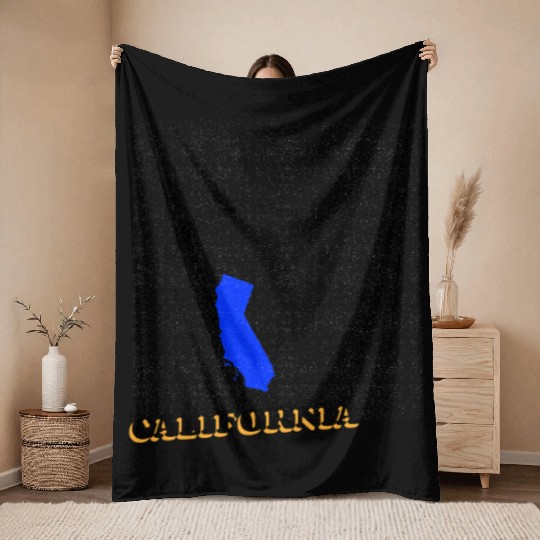 San Francisco California Throw Blankets
