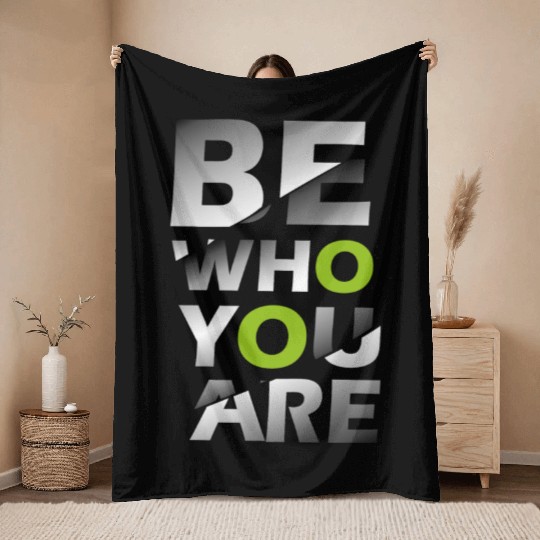 Me vs Me I am My Own Competition Motivational Throw Blankets
