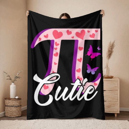 PI Day Throw Blankets Women Kids Men Toddler Math Teacher