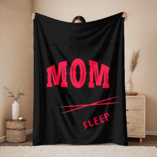 Breastfeeding Mom Mama Normalized Awareness Throw Blankets
