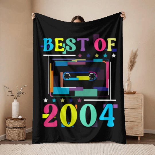 Best Of 2004 | Birthday Throw Blankets | Birthday Retro