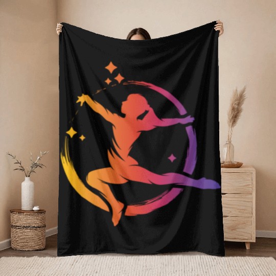 Happy Throw Blankets