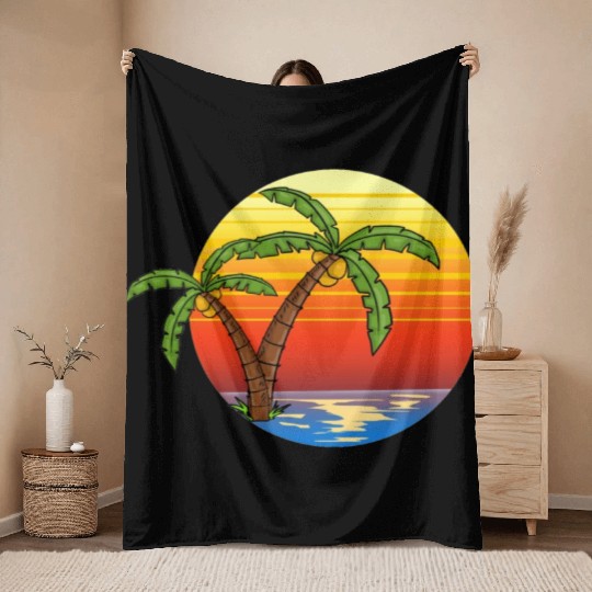beach Throw Blankets