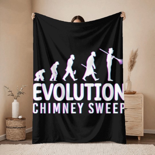 Happiness Fireplace Master Throw Blankets