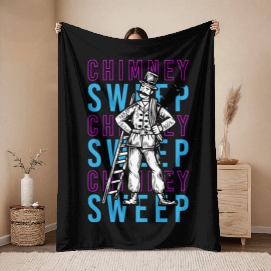 Profession Fireplace Craftsman Throw Blankets