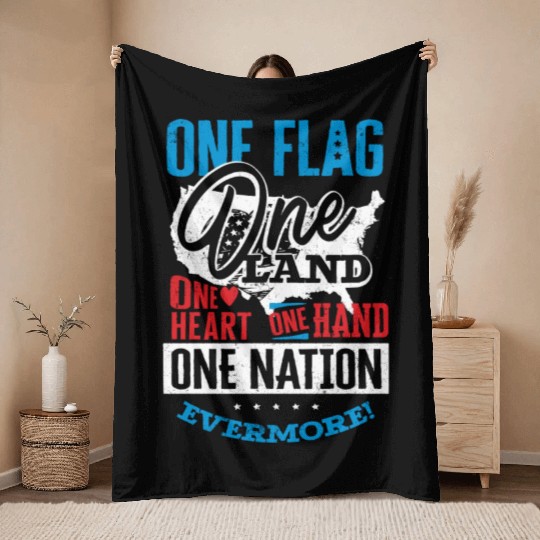 US Patriotic Quotes, Patriot, Patriots Throw Blankets