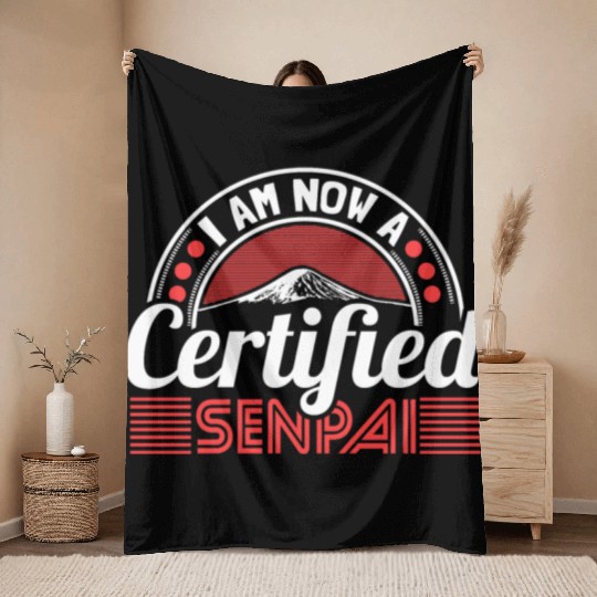 Japan Cherry Blossom Origin Throw Blankets