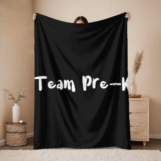 Team Pre-K - Teacher Throw Blankets