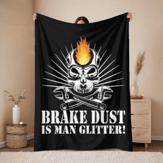 Mechanic Throw Blankets