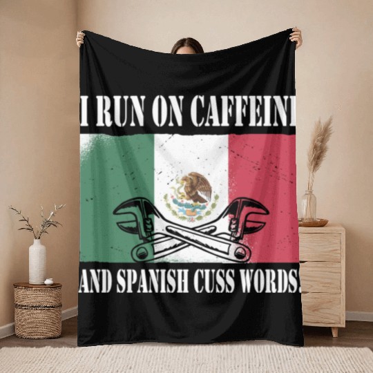 Mechanic Throw Blankets