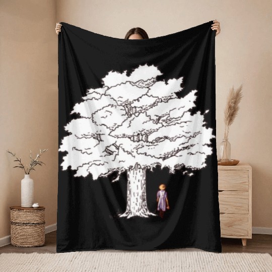 Anne of Green Gables kindred Throw Blankets