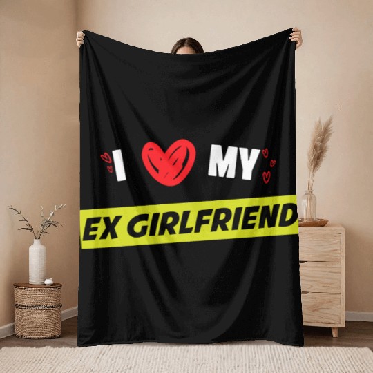 I Love My Ex-Girlfriend, Love memories, Valentine Throw Blankets