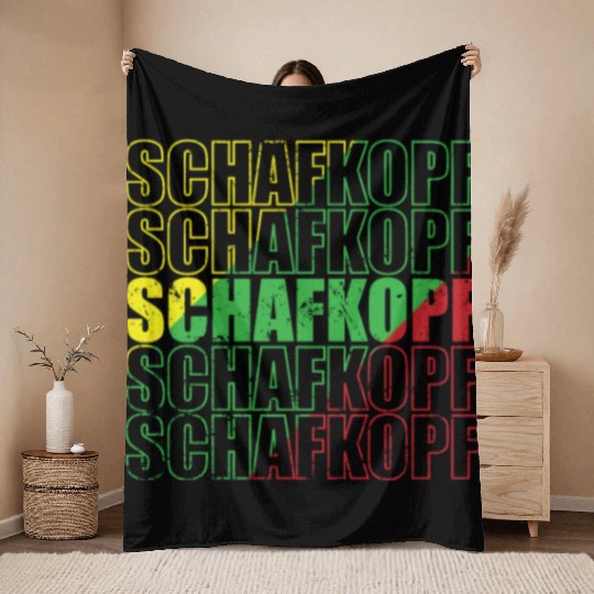 Schafkopf Card Game playing Card Hobby Throw Blankets